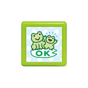 Kodomo No Kao | Frog OK Inking Stamp
