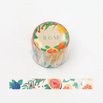 BGM | Orange Fig Washi Tape