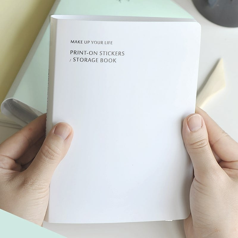 Mu Lifestyle | Carpeta Para Guardar Pegatinas Transferibles White