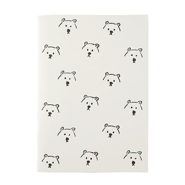 The Common | A5 Bear Patterned Notebook