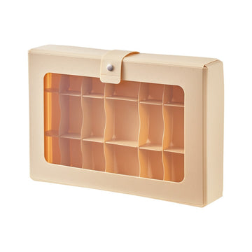 Lihit Lab | Cube Fizz Organization Box A5 Beige