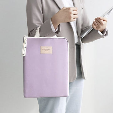 iconic | Cottony Lavender Computer Bag