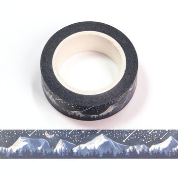 MZW | Holographic Songshan Snow Forest Washi Tape