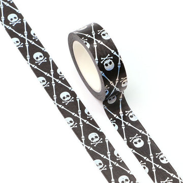 MZW | Silver Holographic Bone Washi Tape