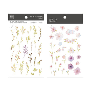 MU LifeStyle | Transfer Stickers 013 Pink Spring Flowers
