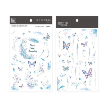 MU LifeStyle | Transfer Stickers 085 Glass Dream