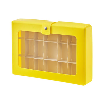 Lihit Lab | Caja de Organización Cube Fizz A5 Yellow