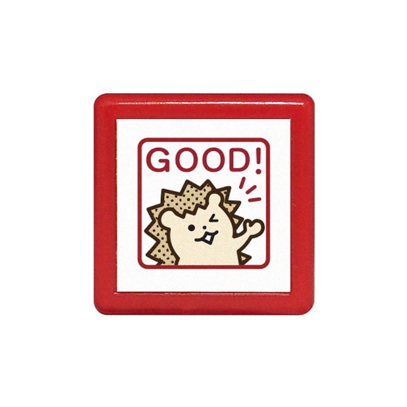 Kodomo No Kao | Sello Entintado Hedgehog Good