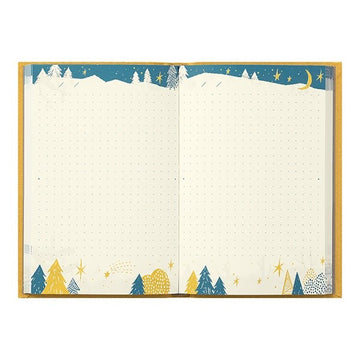 Midori | Owl Embroidered Stitch Diary Notebook