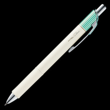 Pentel | Energel Clena 0.4 Green Ballpoint Pen