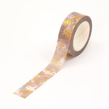 MZW | Foil Floral Washi Tape