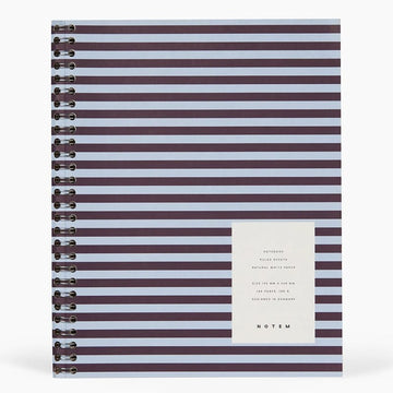 Notem | Cuaderno NELA L Bordeaux & Blue
