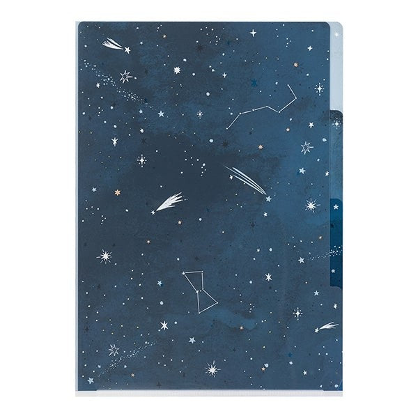 Midori | Portafolios de 3 Compartimentos A4 Starry Sky
