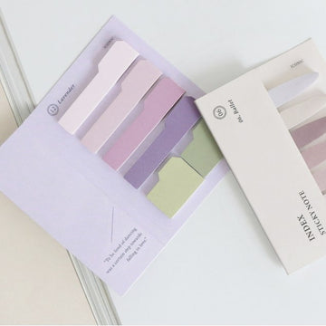 iconic | Lavender Index Sticky Notes