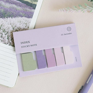 iconic | Lavender Index Sticky Notes