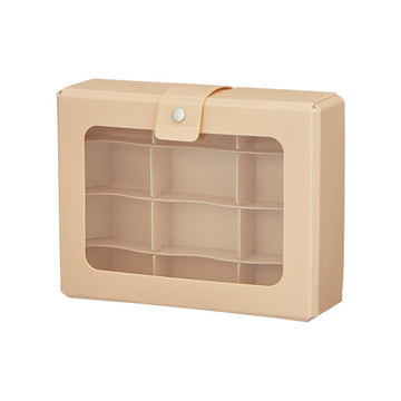 Lihit Lab | Cube Fizz Organization Box A6 Beige