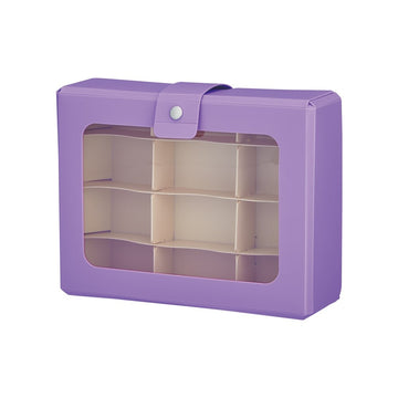 Lihit Lab | Caja de Organización Cube Fizz A6 Purple