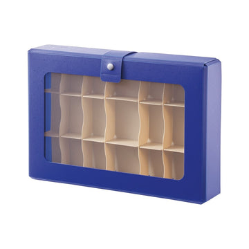 Lihit Lab | Cube Fizz Organization Box A5 Navy