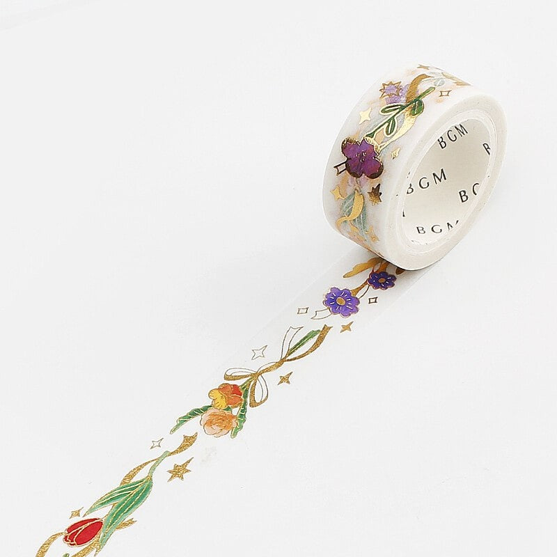BGM | Foil Retro Ribbon Washi Tape