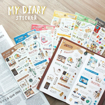 Mindwave | My Diary Art Stickers