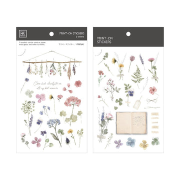 MU LifeStyle | Transfer Stickers 194 Floral Classes