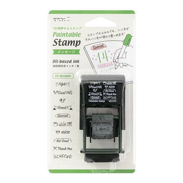 Midori | Rotary Stamp English Messages