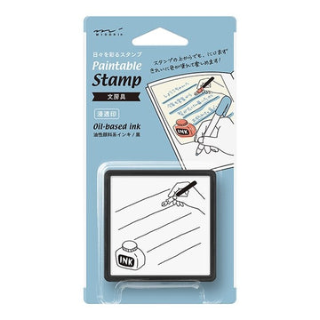 Midori | Inked Stamp Pen &amp; Inkwell