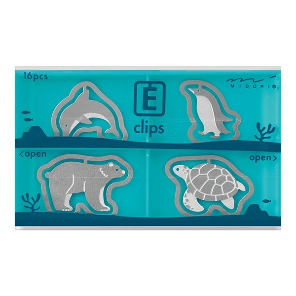 Midori | Clips Metálicos Etching Acuario