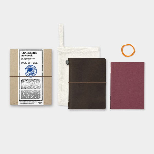 Traveler's Company | Cuaderno Traveler's Notebook Passport Brown