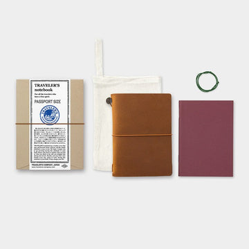 Traveler's Company | Traveler's Notebook Passport Camel