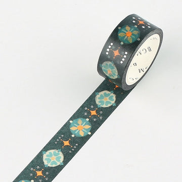 BGM | Foil Night Dayflower Washi Tape