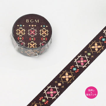 BGM | Foil Night Textile Washi Tape