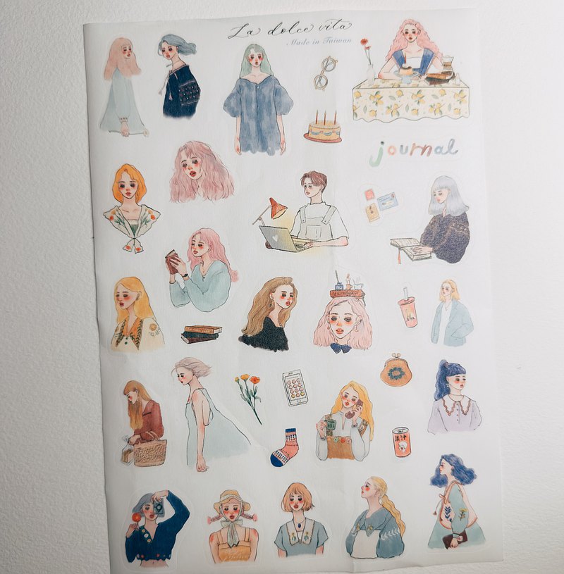 The Dolce Vita | Beautiful Existence Stickers
