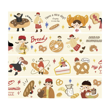 Card Lover | Caramel Melody Bread Universe Washi Tape