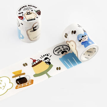 Card Lover | Caramel Melody Coffee Life Washi Tape
