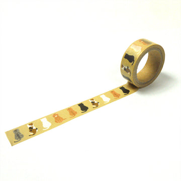 Hamammonyo | Sitting Cat Washi Tape