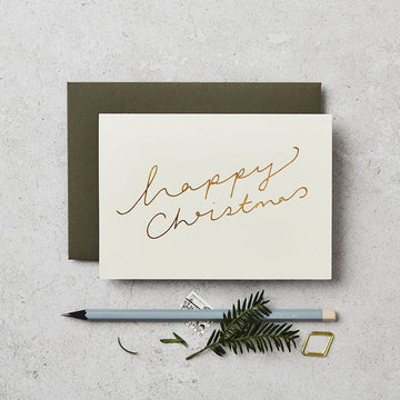 Katie Lemon | Christmas card Happy Christmas