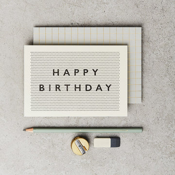 Katie Lemon | Pin Pon Birthday Greeting Card