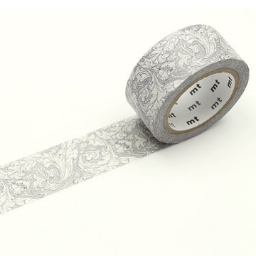 MT Masking Tape | Morris &amp; Co. Pure Bachelors Button Stone Linen Washi Tape