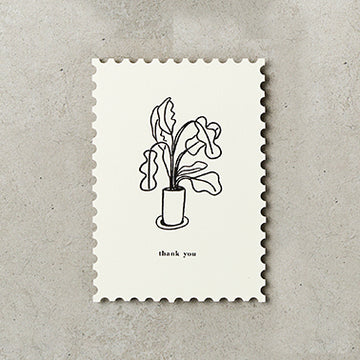 Katie Lemon | Plants Thank You Postcard