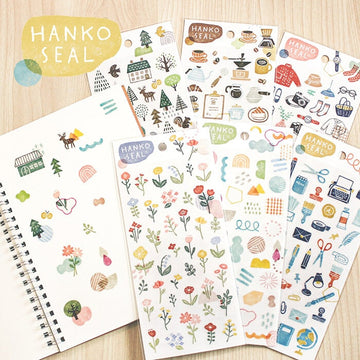 Mind Wave | Pegatinas Hanko Stationery