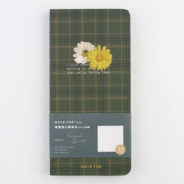Note For | British Check Forest Daisy Weekly Planner