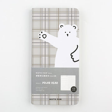 Note For | British Check Polar Bear Weekly Planner