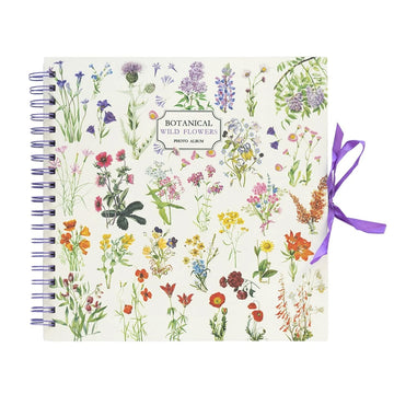 Kokonote | Botanical Wild Flower Scrapbook Album
