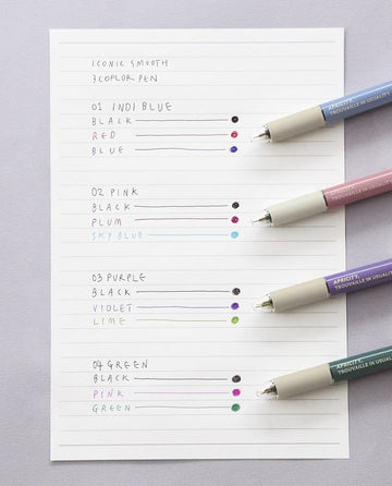 iconic | Multicolor Smooth Ballpoint Pen