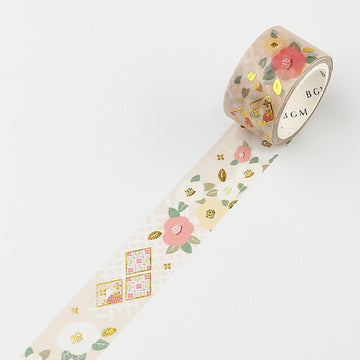 Embroidered Ribbon Violet Washi Tape