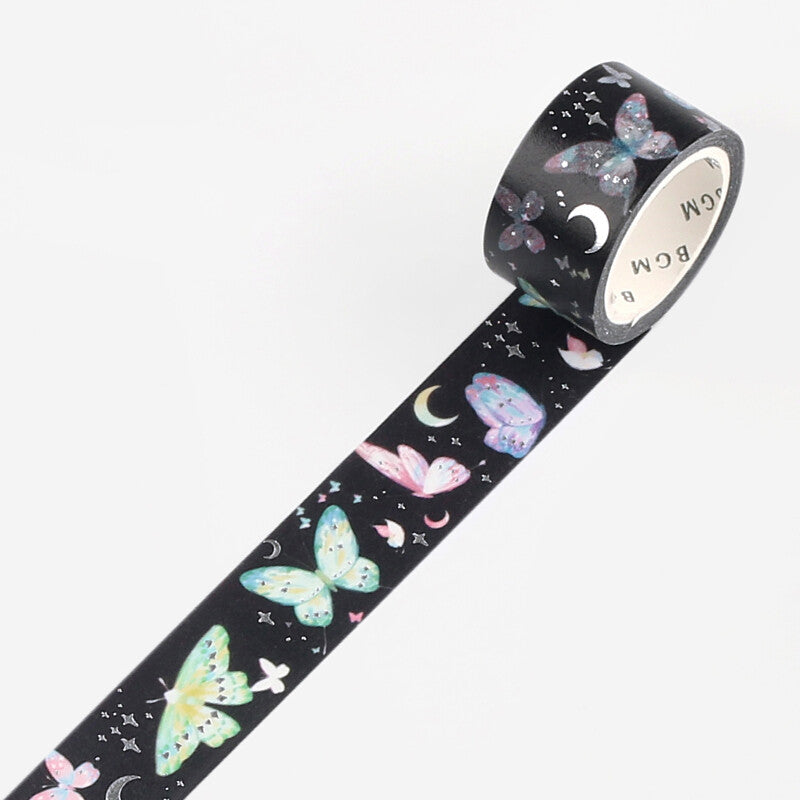BGM | Foil Summer Night Butterfly Washi Tape