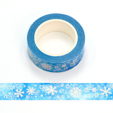 MZW | Foil Snow And Star Washi Tape