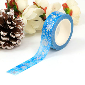 MZW | Foil Snow And Star Washi Tape