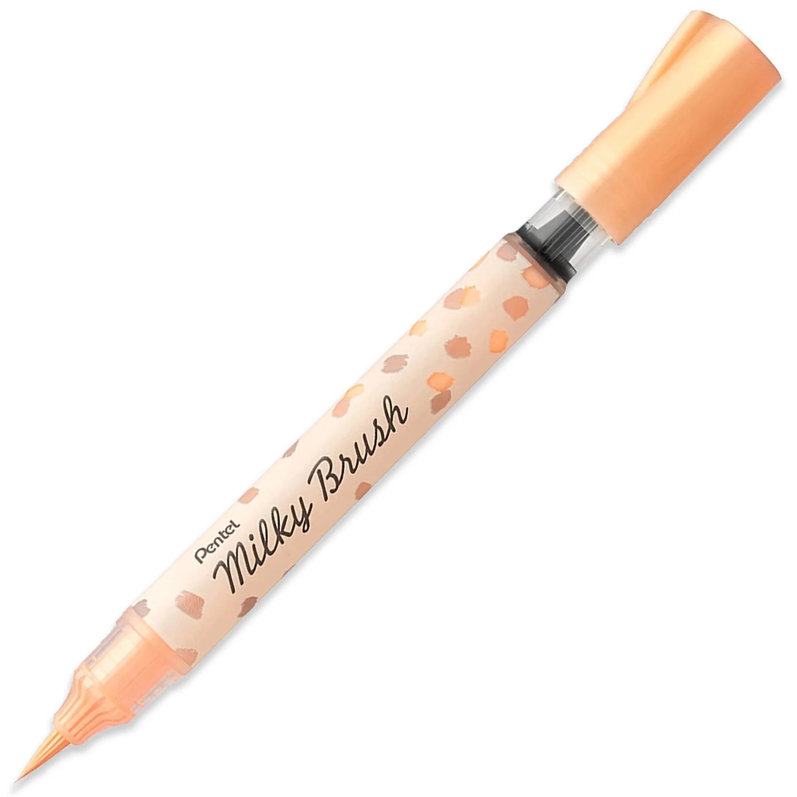 pentel | Orange Milky Brush Marker
